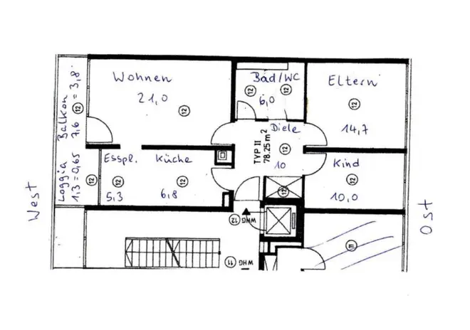 3 Zimmer Wohnung mit 78 m² in München – Bild 9