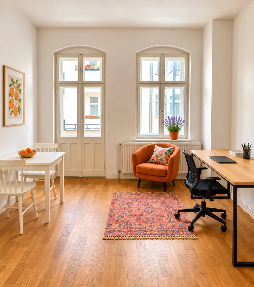 2 room apartment with 48 m² in Berlin – Photo 1