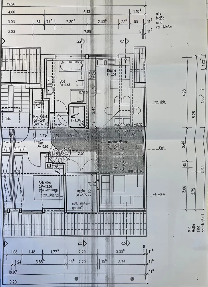 3 Zimmer Wohnung mit 110 m² in Karlsruhe – Bild 2