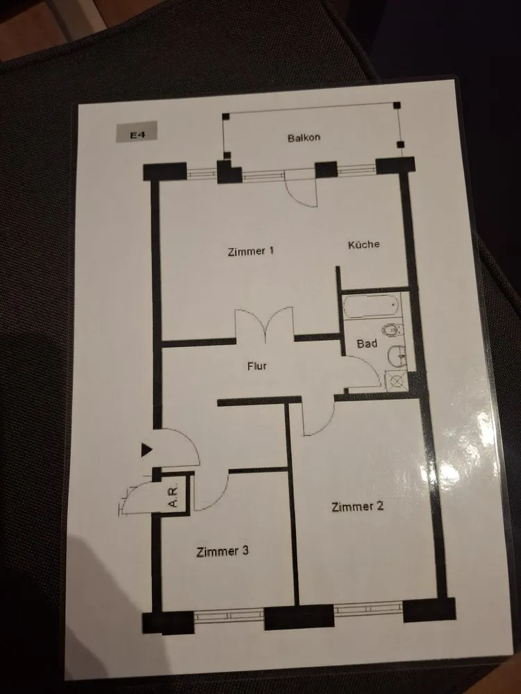 3 Zimmer Wohnung mit 82 m² in Hamburg – Bild 1