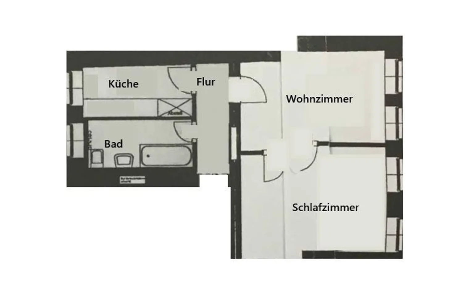 2 Zimmer Wohnung mit 44 m² in Magdeburg – Bild 7
