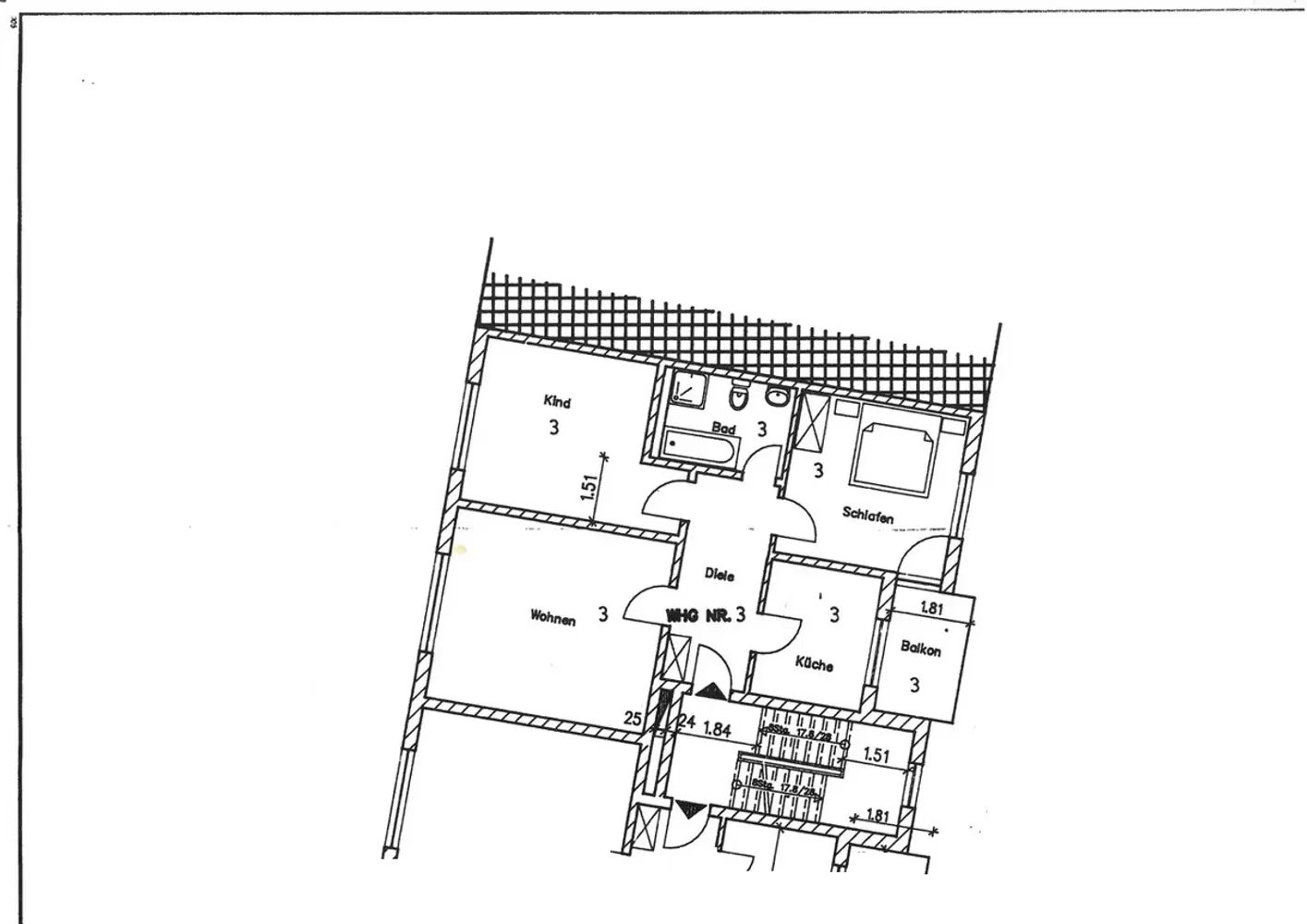 3 Zimmer Wohnung mit 78 m² in Essen – Bild 8