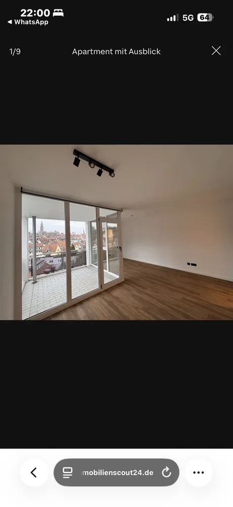 1 Zimmer Wohnung mit 35 m² in Weinheim – Bild 1