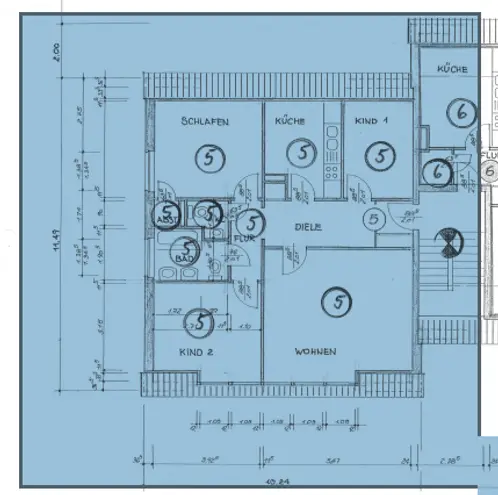4 Zimmer Wohnung mit 82 m² in Hannover – Bild 11