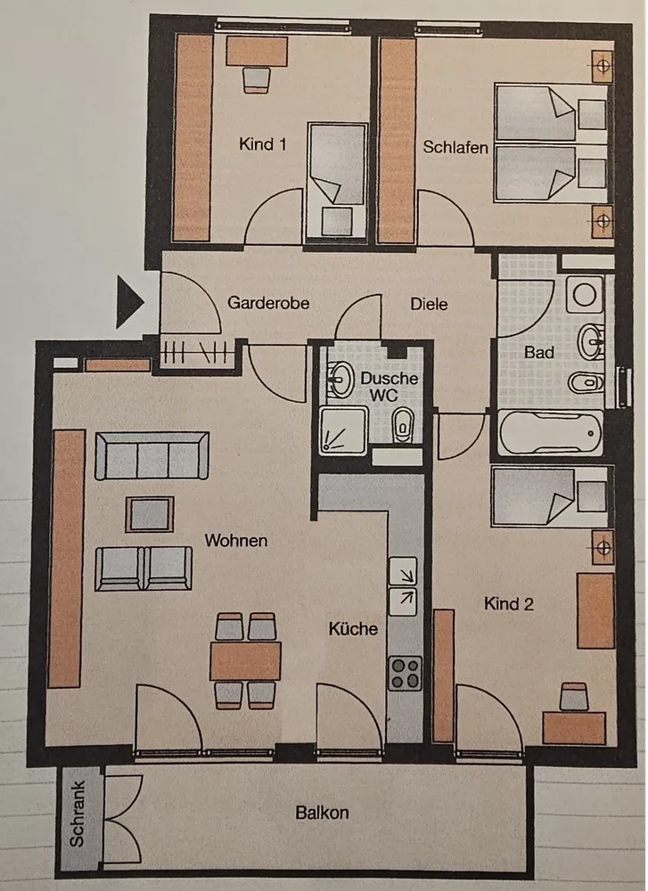 4 Zimmer Wohnung mit 99 m² in Heidelberg – Bild 2