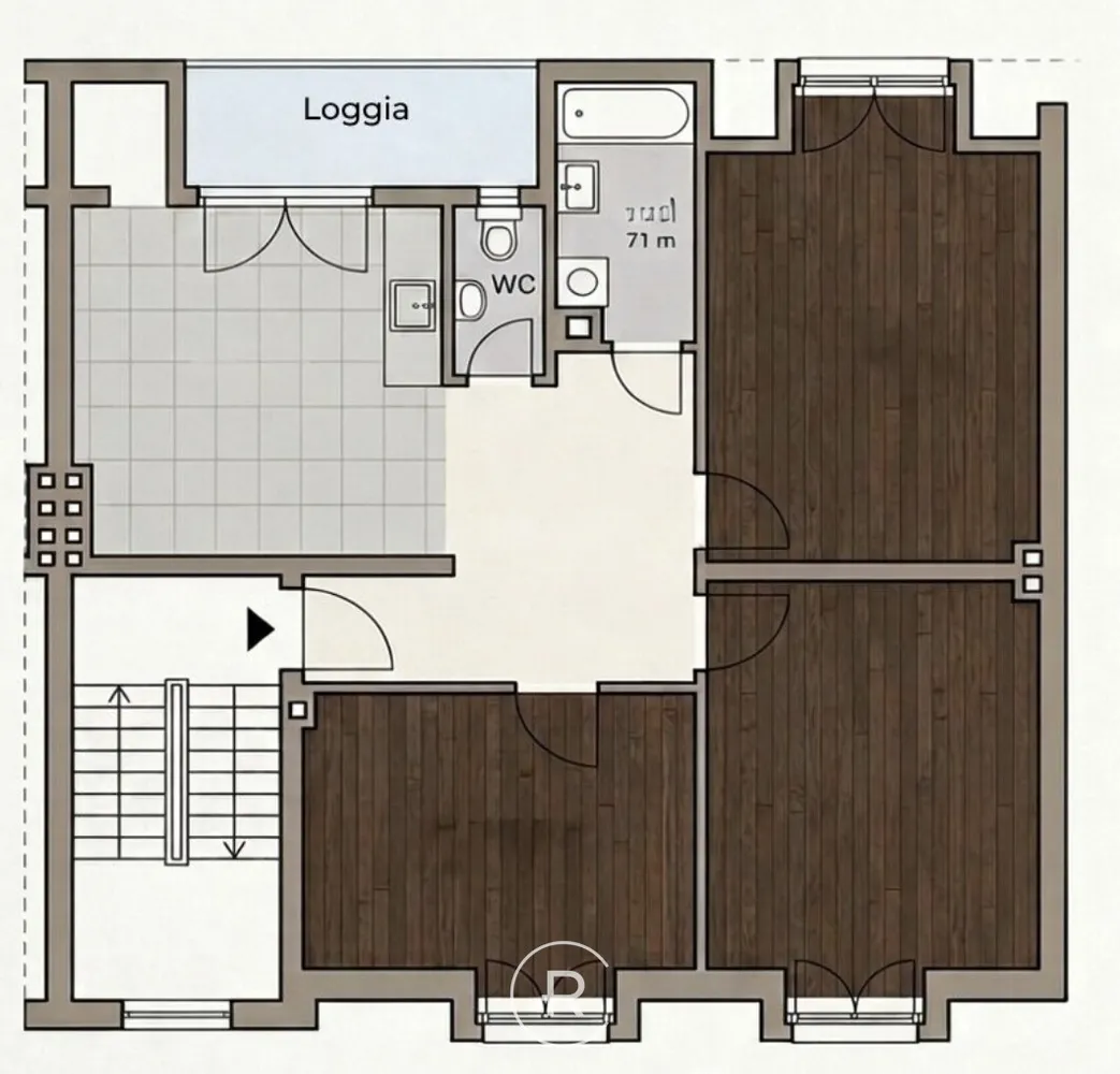3 Zimmer Wohnung mit 88 m² in Nürnberg – Bild 3