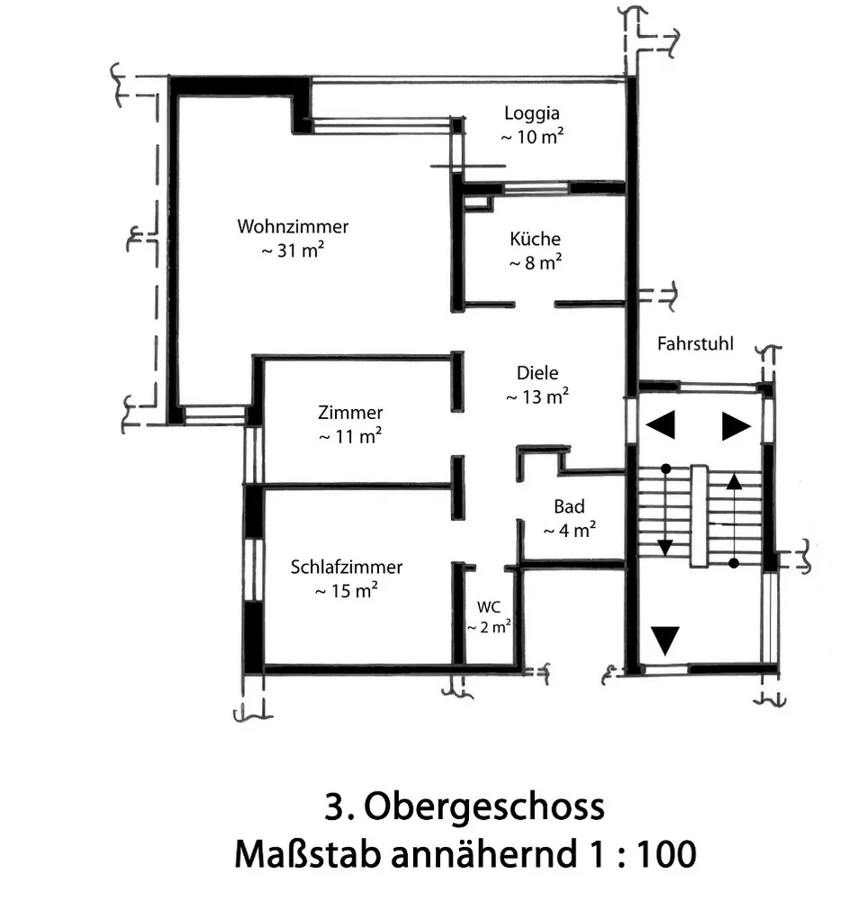 3 Zimmer Wohnung mit 87 m² in Bremerhaven – Bild 3