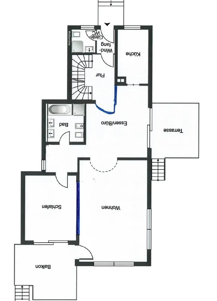 3 Zimmer Wohnung mit 110 m² in Erlangen – Bild 11
