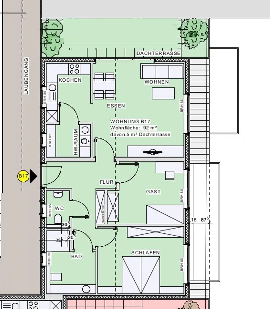 3 Zimmer Wohnung mit 90 m² in Borken – Bild 7