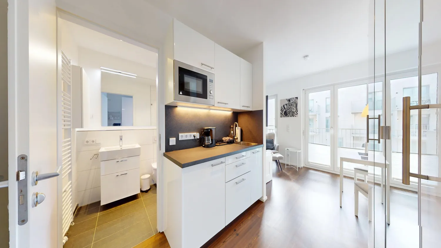 1 Zimmer Wohnung mit 23 m² in München – Bild 1
