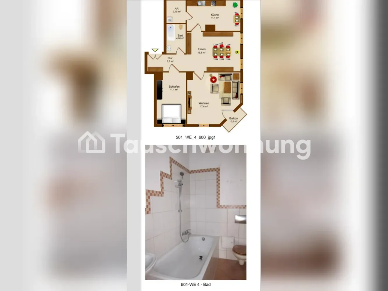 3 Zimmer Wohnung mit 72 m² in Leipzig – Bild 1