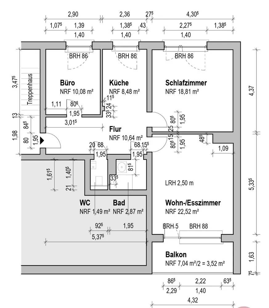 3 Zimmer Wohnung mit 79 m² in Haan – Bild 10