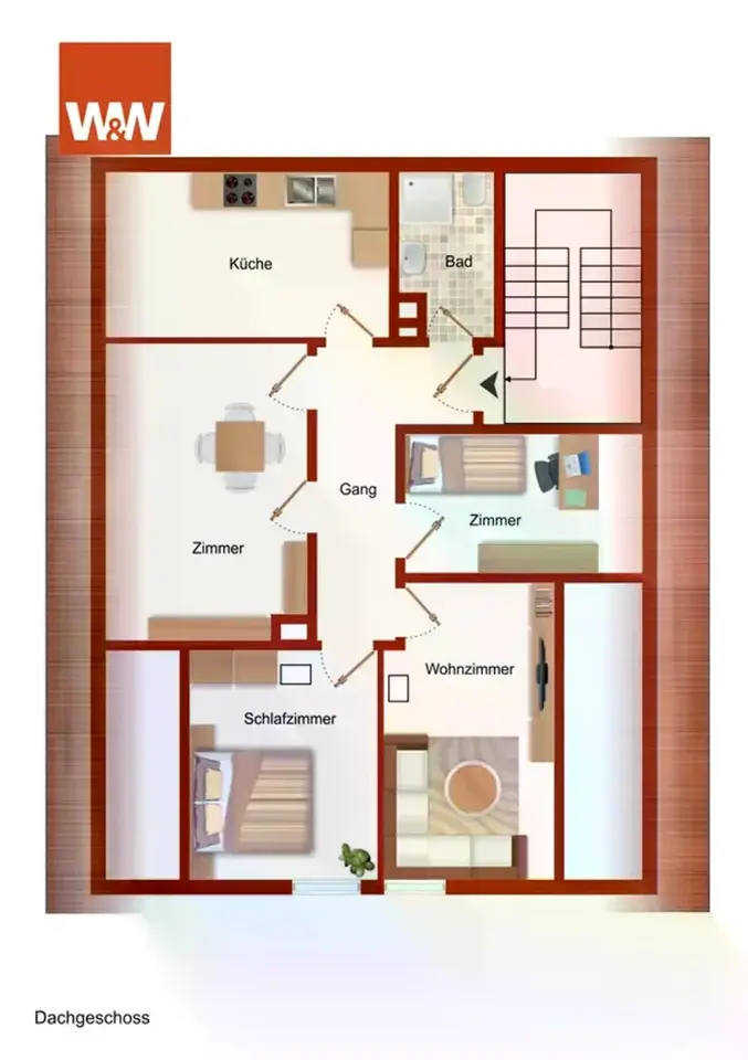 4 Zimmer Wohnung mit 60 m² in Biberach an der Riß – Bild 4
