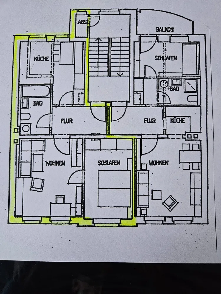 2 Zimmer Wohnung mit 55 m² in Erfurt – Bild 2