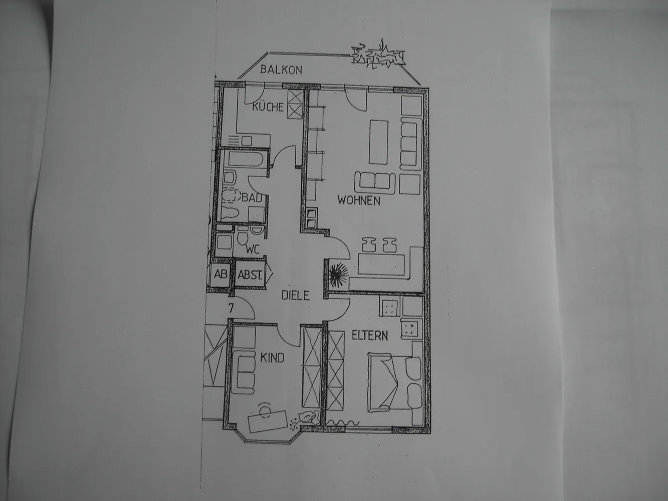 3 Zimmer Wohnung mit 106 m² in Bornheim – Bild 3
