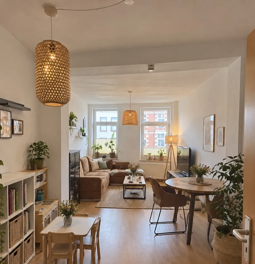 2 room apartment with 74 m² in Rostock – Photo 1