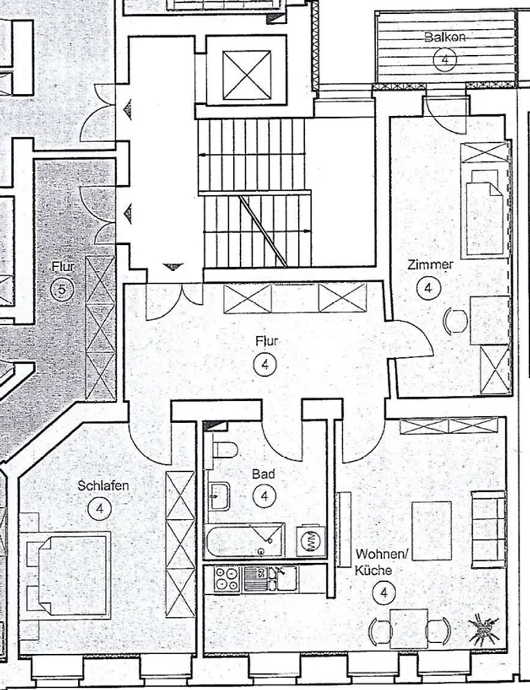 3 Zimmer Wohnung mit 76 m² in Leipzig – Bild 2