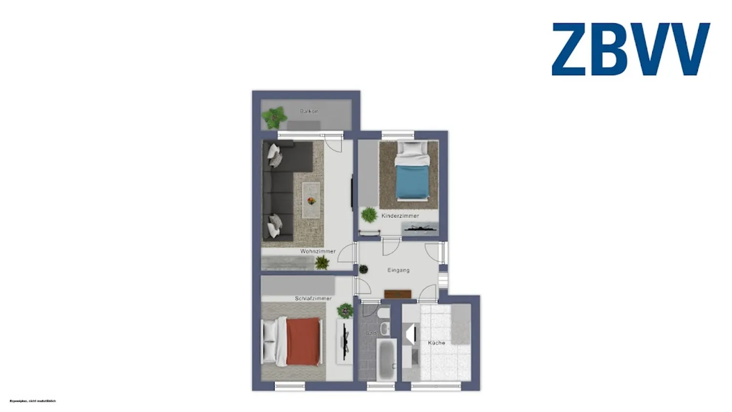 3 Zimmer Wohnung mit 68 m² in Verden (Aller) – Bild 3