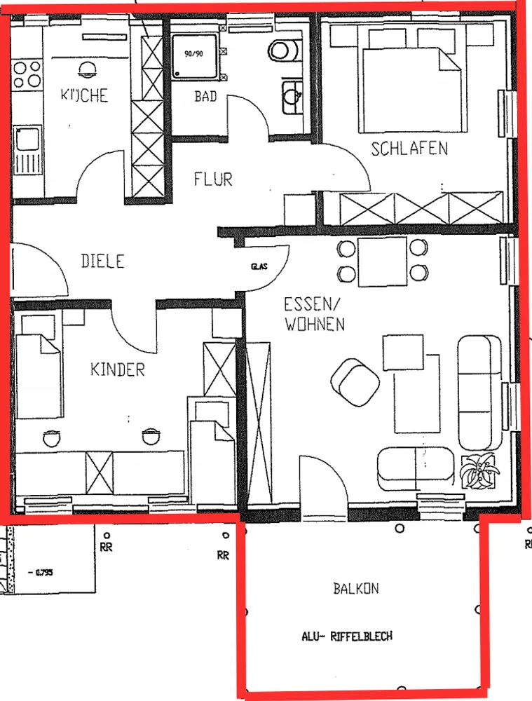 3 Zimmer Wohnung mit 83 m² in Villingen-Schwenningen – Bild 5