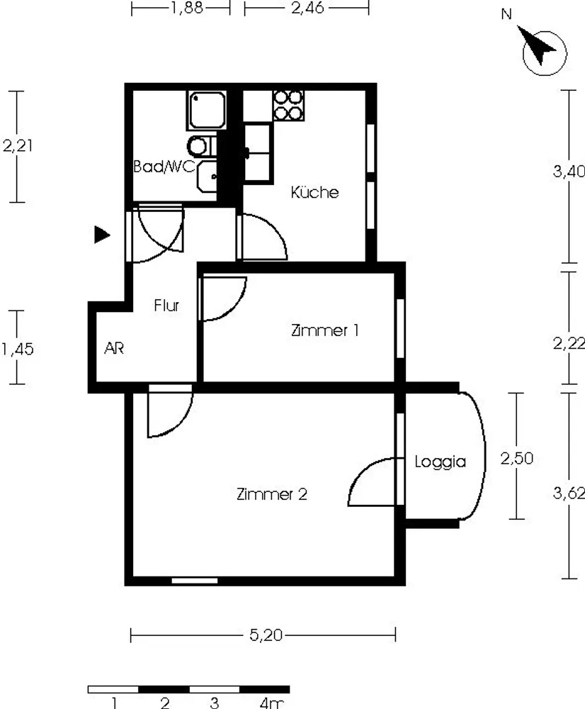 2 Zimmer Wohnung mit 48 m² in Berlin – Bild 8