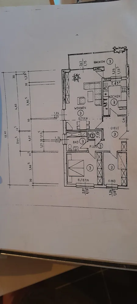 4 Zimmer Wohnung mit 90 m² in Dortmund – Bild 12