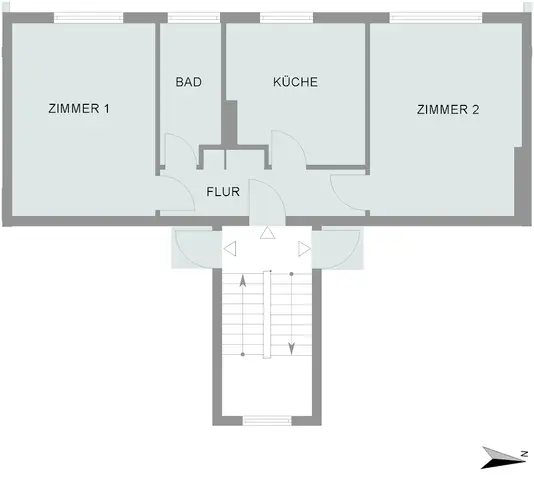 2 Zimmer Wohnung mit 55 m² in Bremen – Bild 2