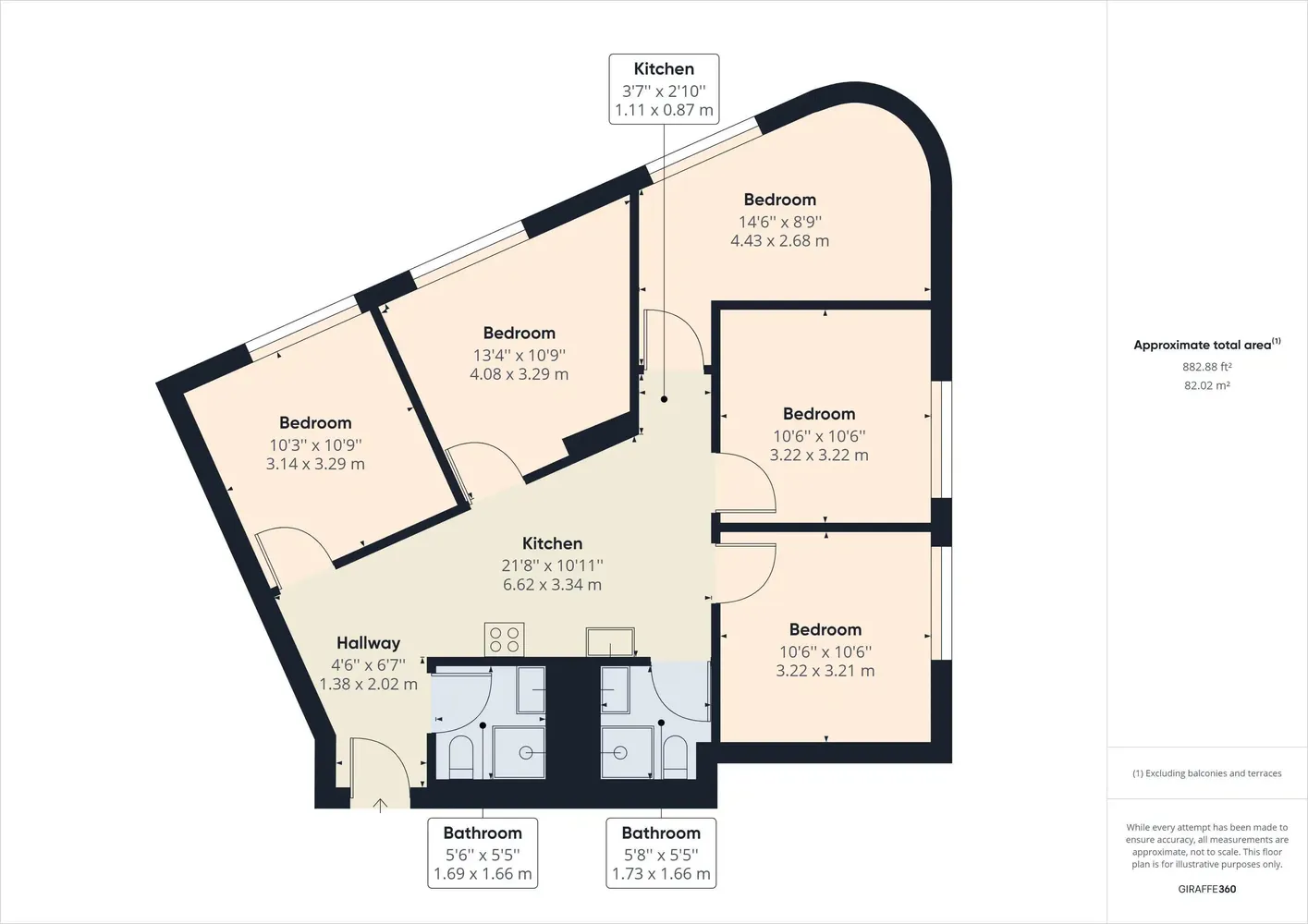 1 Zimmer Wohnung mit 12 m² in Berlin – Bild 6