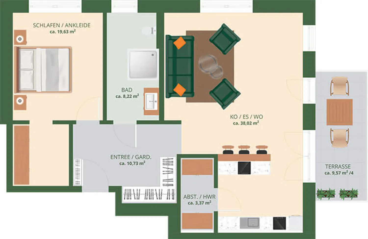 2 Zimmer Wohnung mit 81 m² in Bayreuth – Bild 6