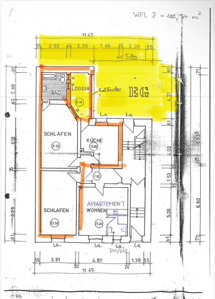 2 Zimmer Wohnung mit 75 m² in Kaiserslautern – Bild 4