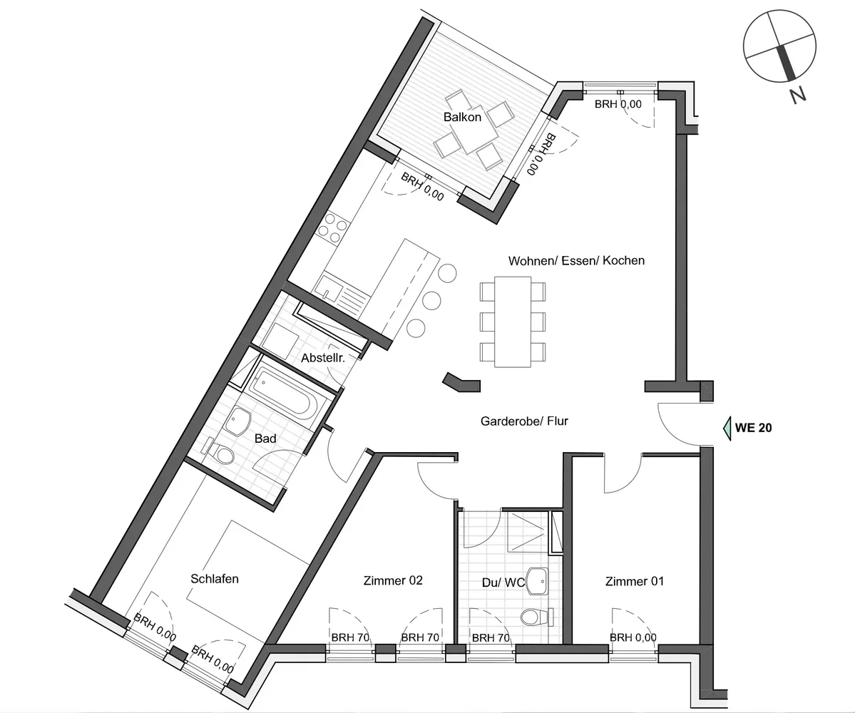 4 Zimmer Wohnung mit 110 m² in Berlin – Bild 2
