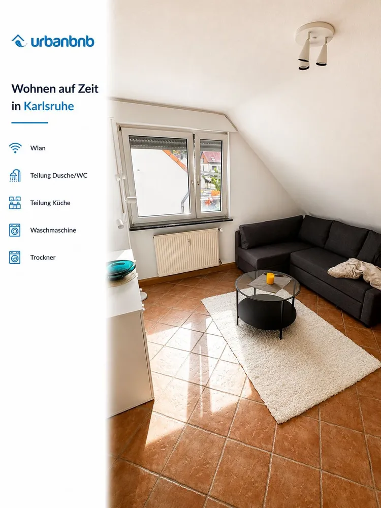 WG-Zimmer mit 30 m² in Karlsruhe – Bild 1