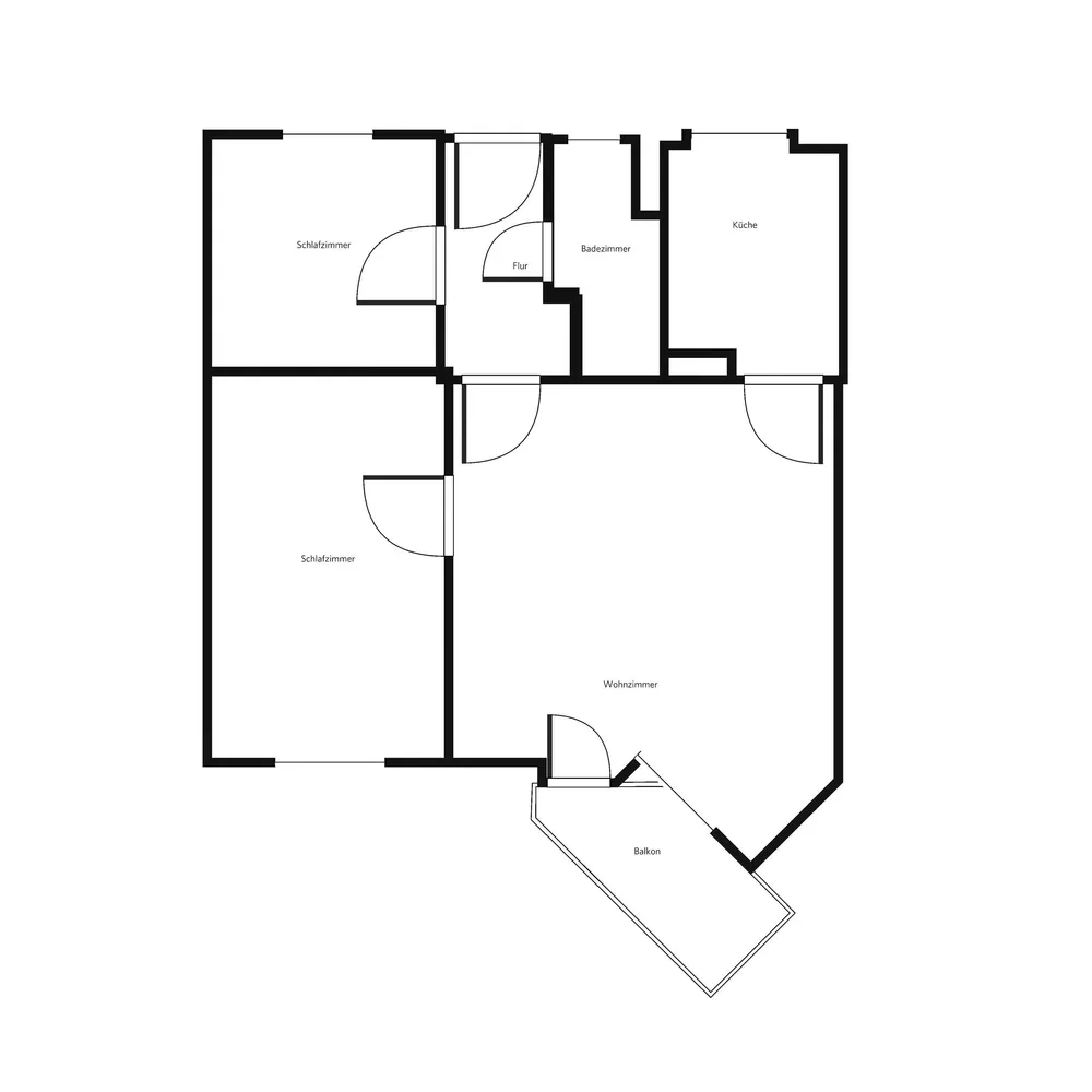 3 Zimmer Wohnung mit 44 m² in Braunschweig – Bild 7