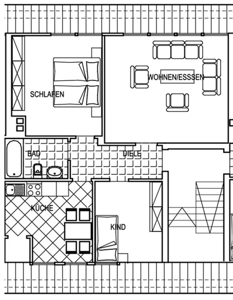 3 Zimmer Wohnung mit 60 m² in Rheinberg – Bild 9