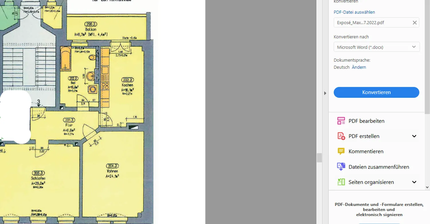 2 Zimmer Wohnung mit 78 m² in Pirna – Bild 2