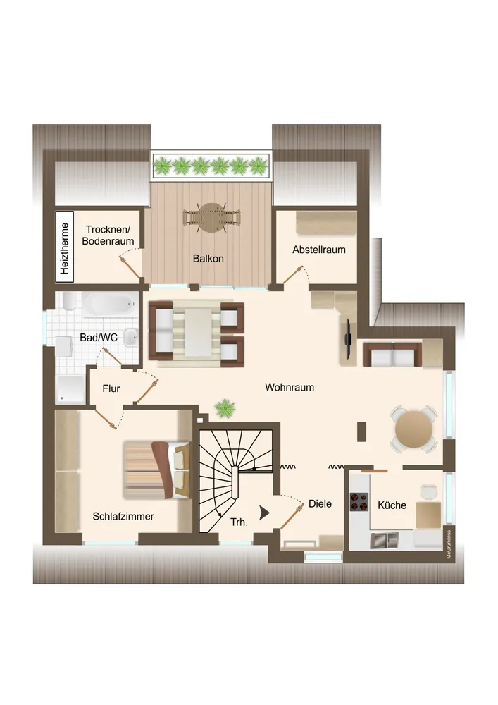 2 Zimmer Wohnung mit 72 m² in Siegburg – Bild 9