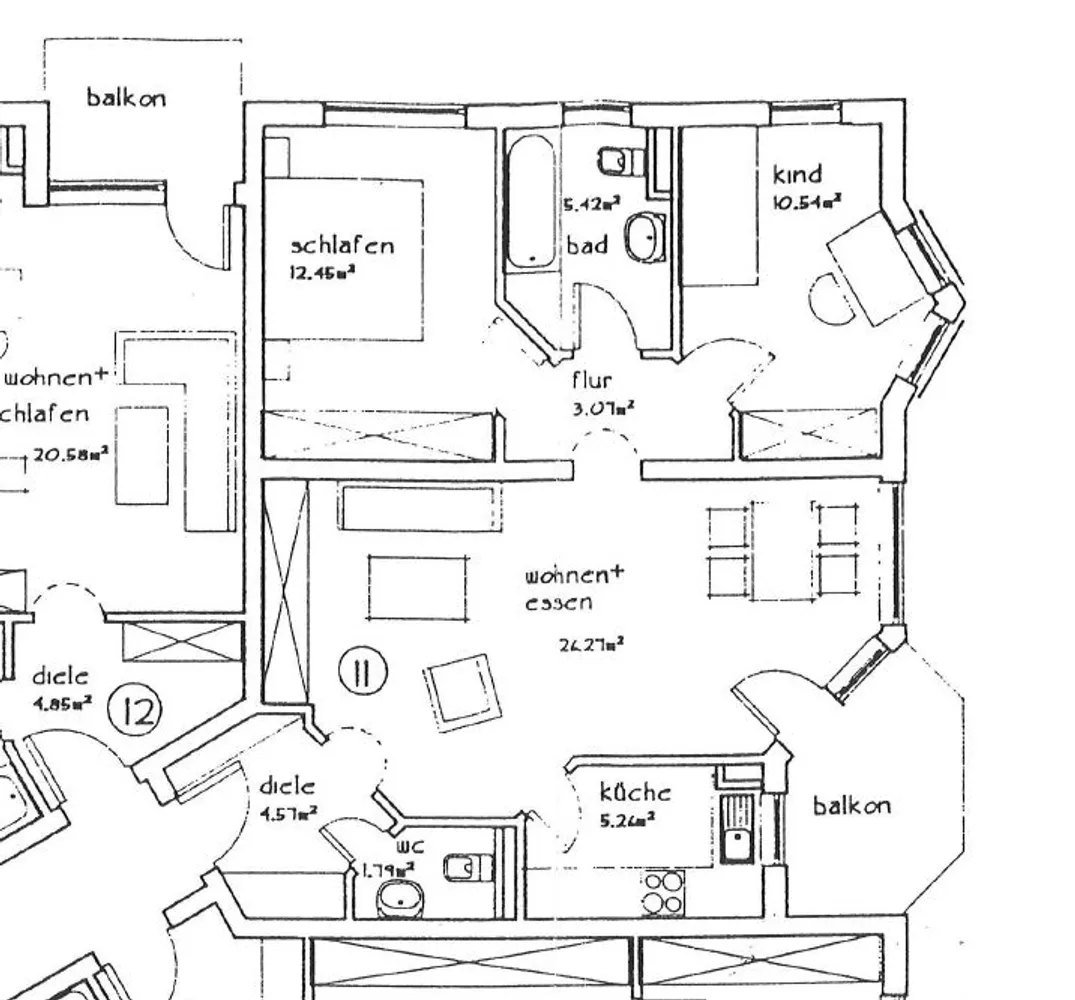 3 Zimmer Wohnung mit 71 m² in Pforzheim – Bild 3