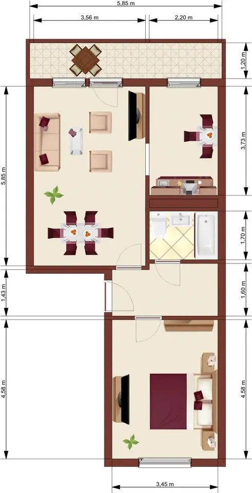 3 Zimmer Wohnung mit 69 m² in Löbau – Bild 10