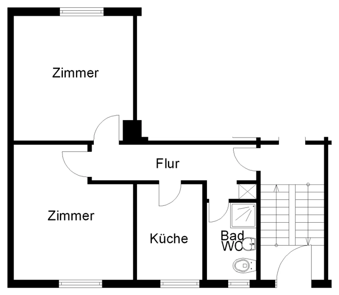 2 Zimmer Wohnung mit 56 m² in Osnabrück – Bild 5
