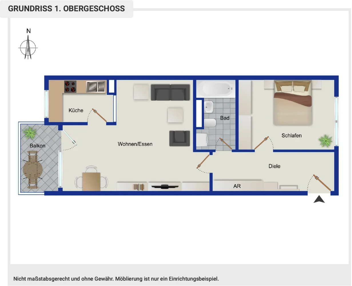 2 Zimmer Wohnung mit 63 m² in München – Bild 7