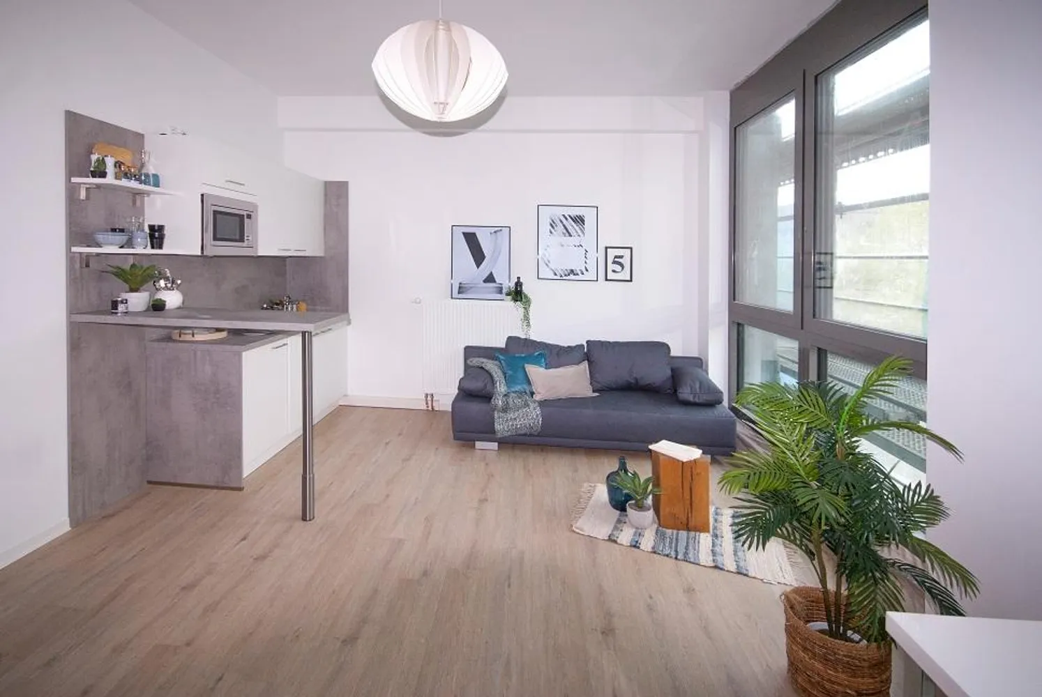 1 room apartment with 35 m² in Hanover – Photo 1