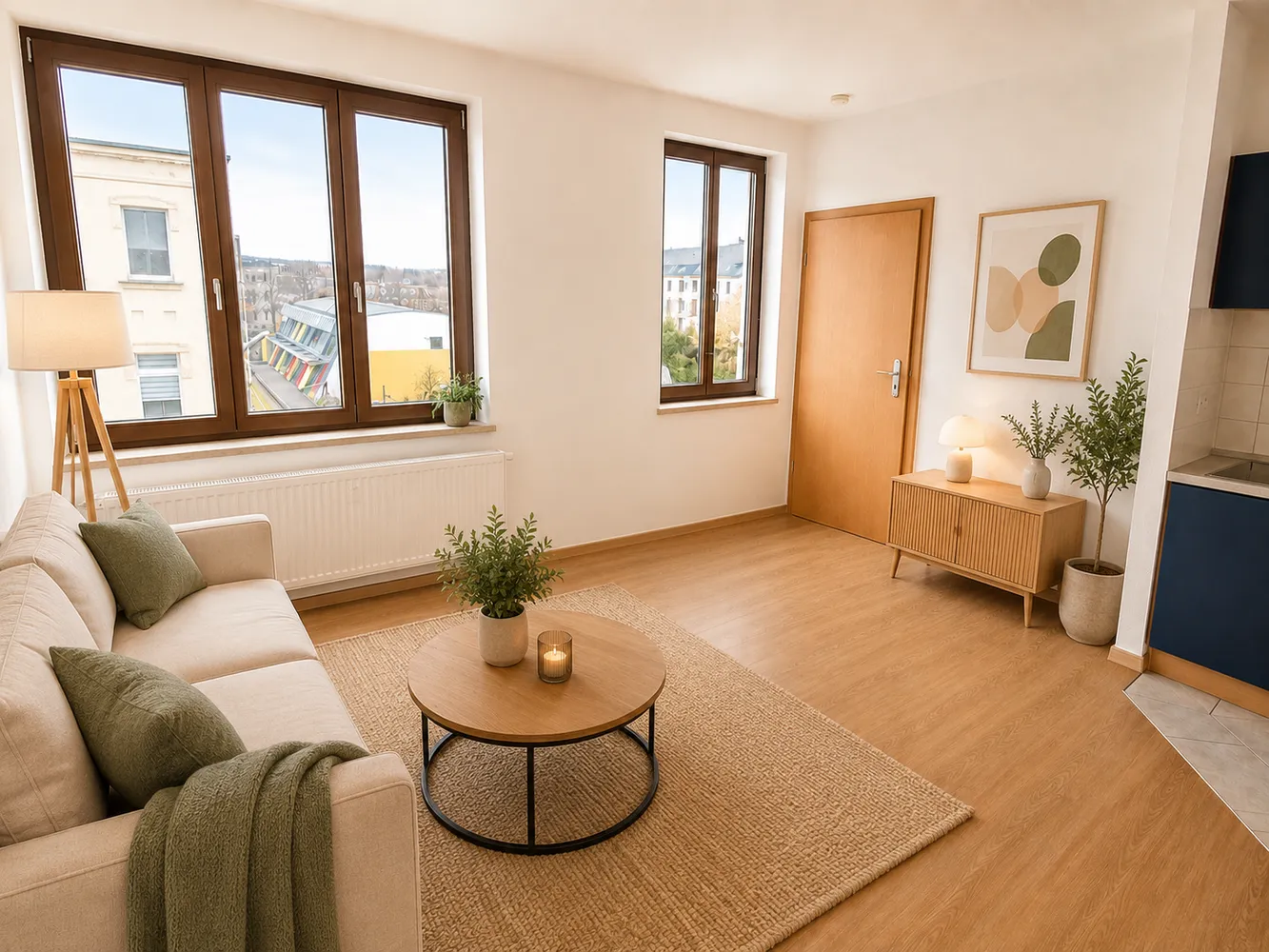 2 room apartment with 34 m² in Chemnitz – Photo 9