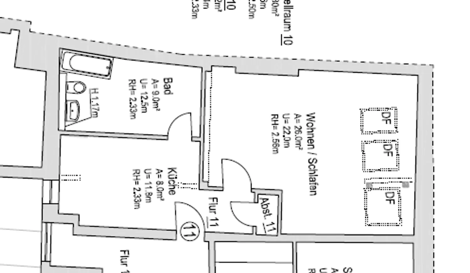 1 Zimmer Wohnung mit 41 m² in Halle (Saale) – Bild 8