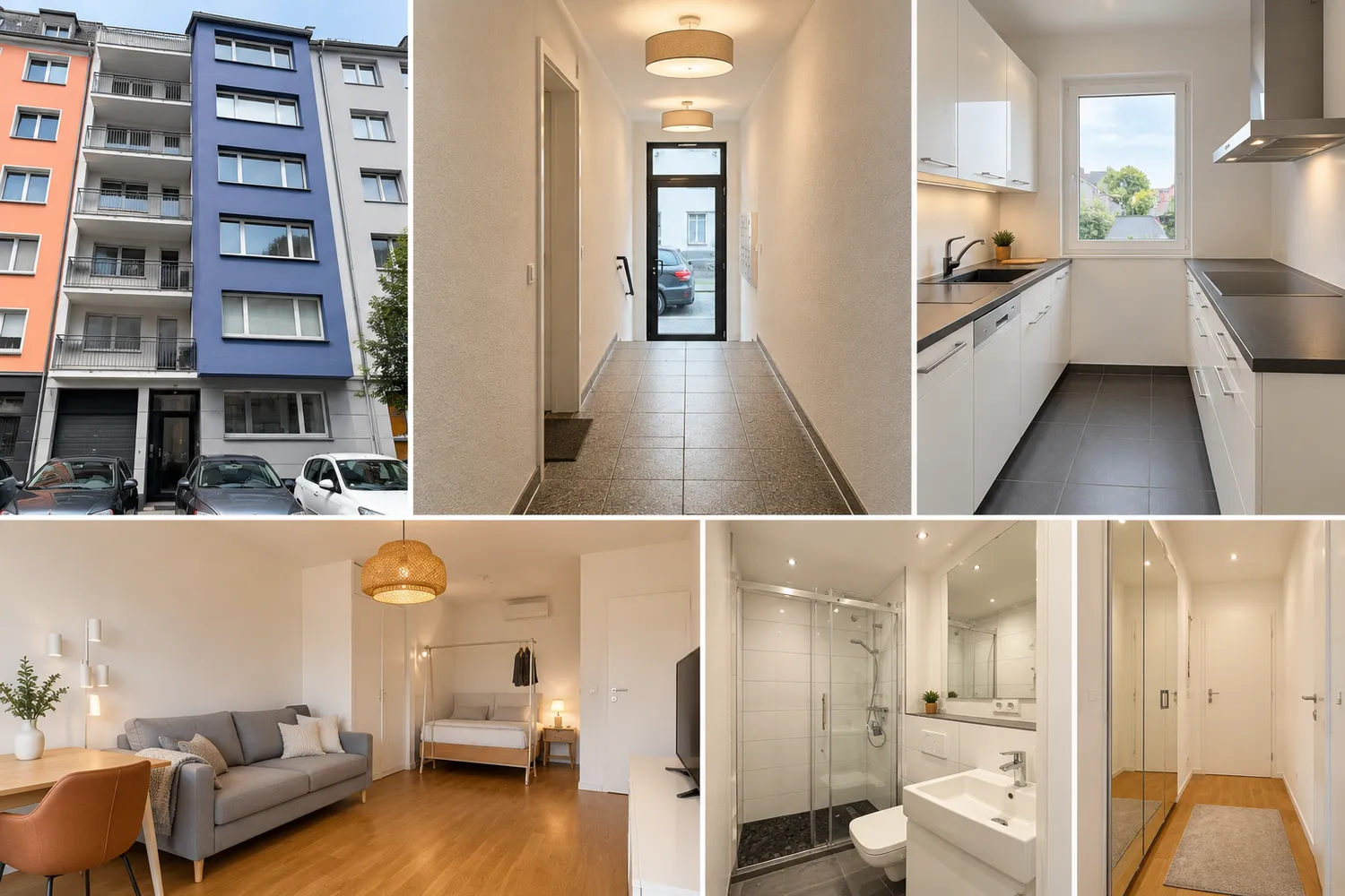 2 room apartment with 30 m² in Düsseldorf – Photo 2