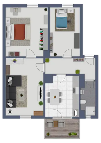 3 Zimmer Wohnung mit 55 m² in Kiel – Bild 9
