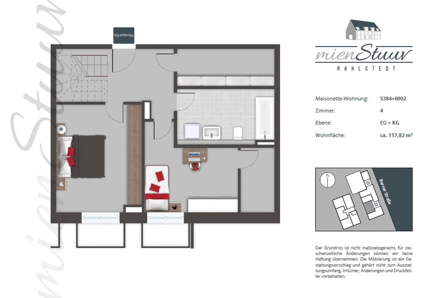 4 Zimmer Wohnung mit 118 m² in Hamburg – Bild 11