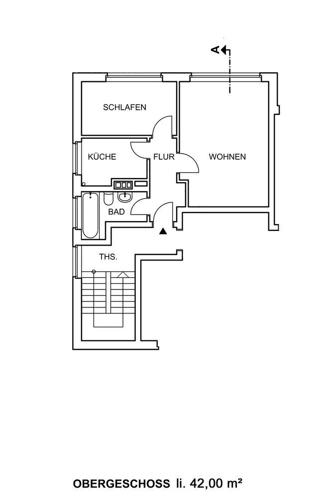 3 Zimmer Wohnung mit 42 m² in Dinslaken – Bild 3