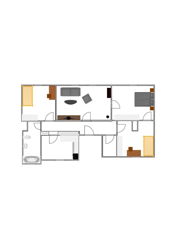 4 Zimmer Wohnung mit 72 m² in Halberstadt – Bild 3
