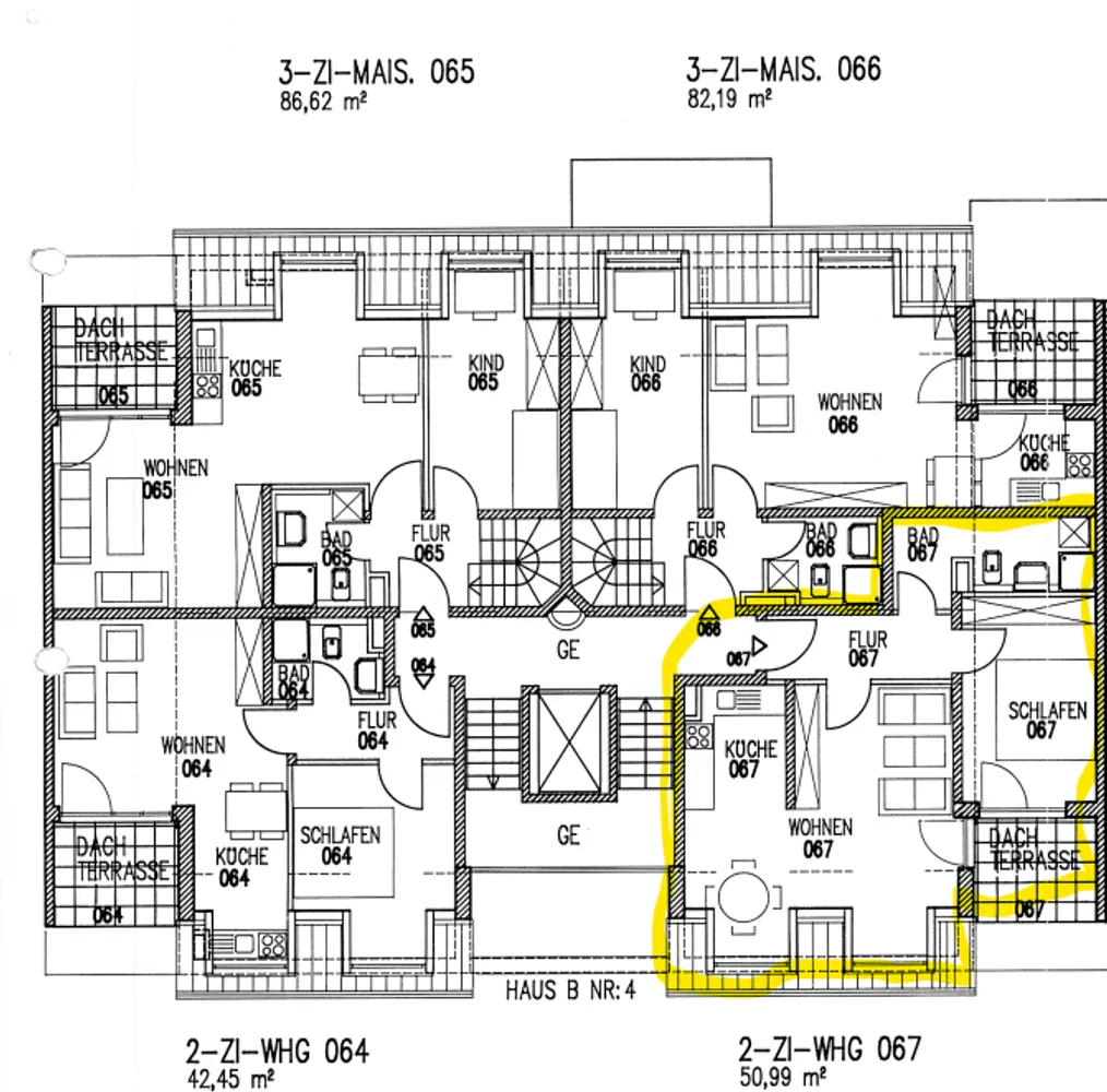 2 Zimmer Wohnung mit 51 m² in Karlsruhe – Bild 1