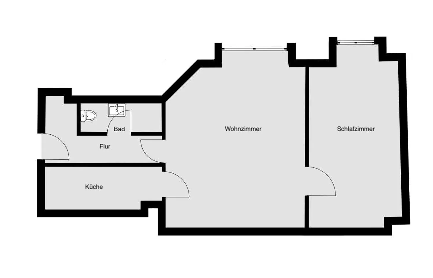 2 Zimmer Wohnung mit 54 m² in Berlin – Bild 5
