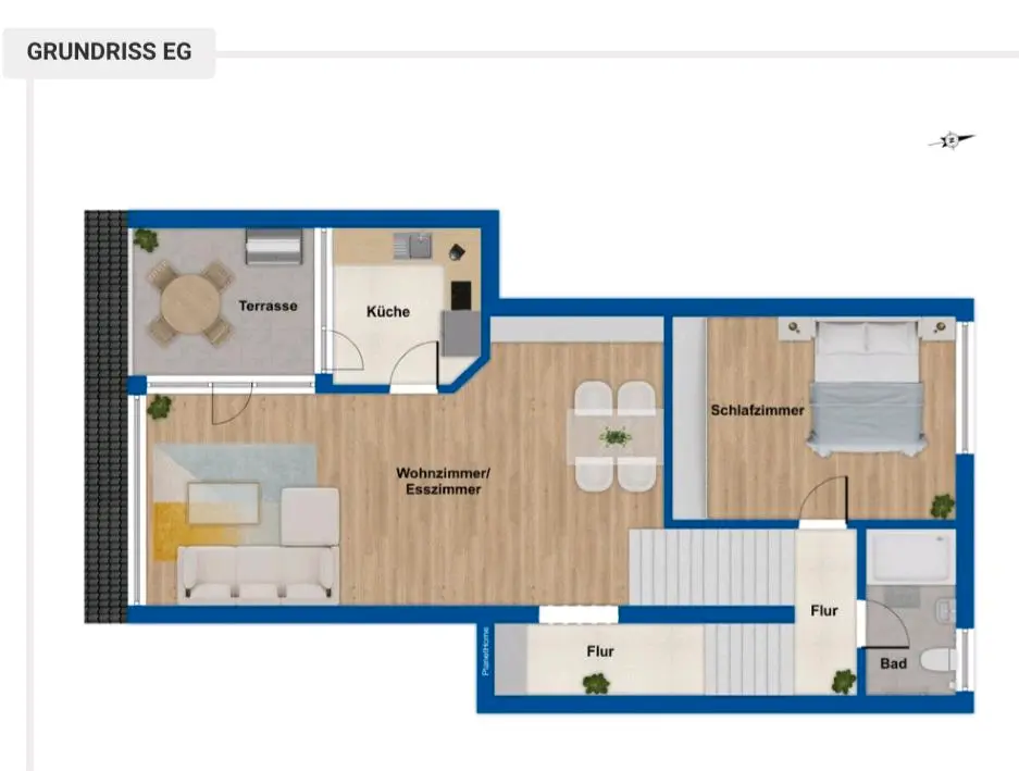 3 Zimmer Wohnung mit 62 m² in Georgsmarienhütte – Bild 7